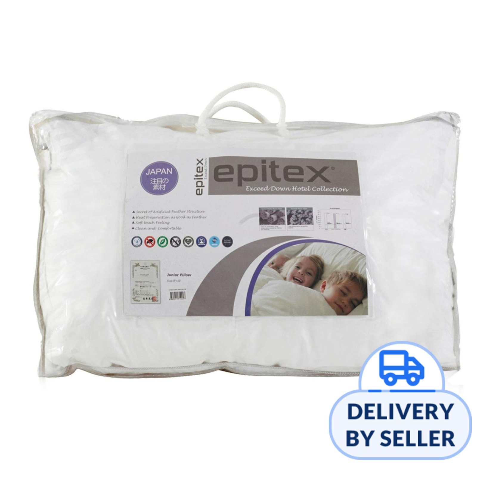 Epitex Exceed Down Hotel Collection Junior Pillow NTUC FairPrice