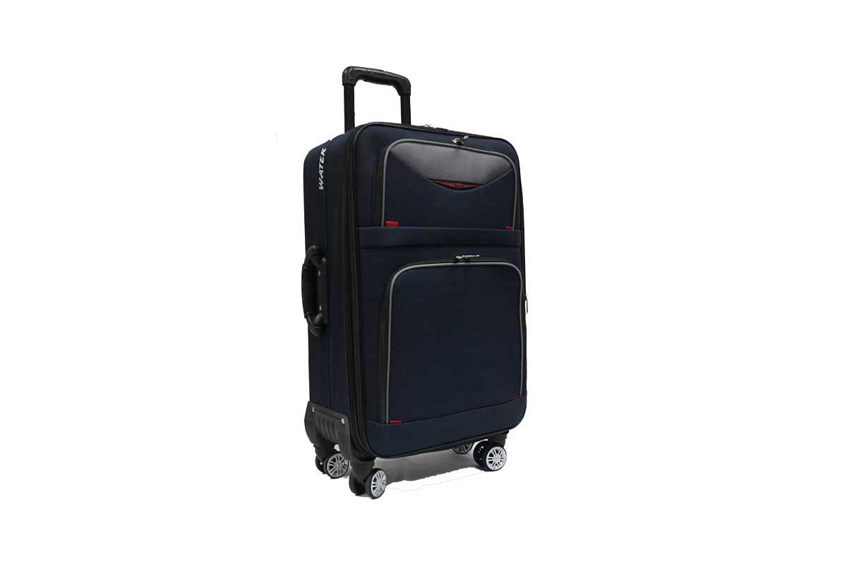 24" Classic Softside Expandable Luggage with 8 Spinner Wheels NTUC