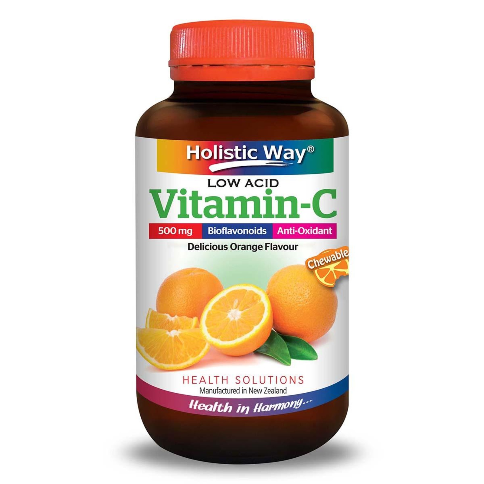 Holistic Way Chewable VitaminC 500mg (LowAcid) NTUC FairPrice