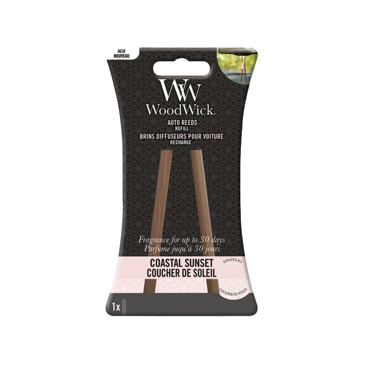 Woodwick Coastal Sunset Auto Reeds Car Fragrance Refill NTUC FairPrice