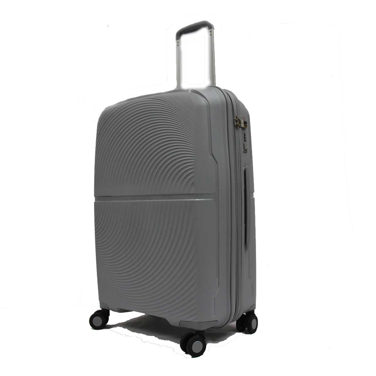 24" Elegant Polypropylene Expandable Luggage with Spinner Whe NTUC